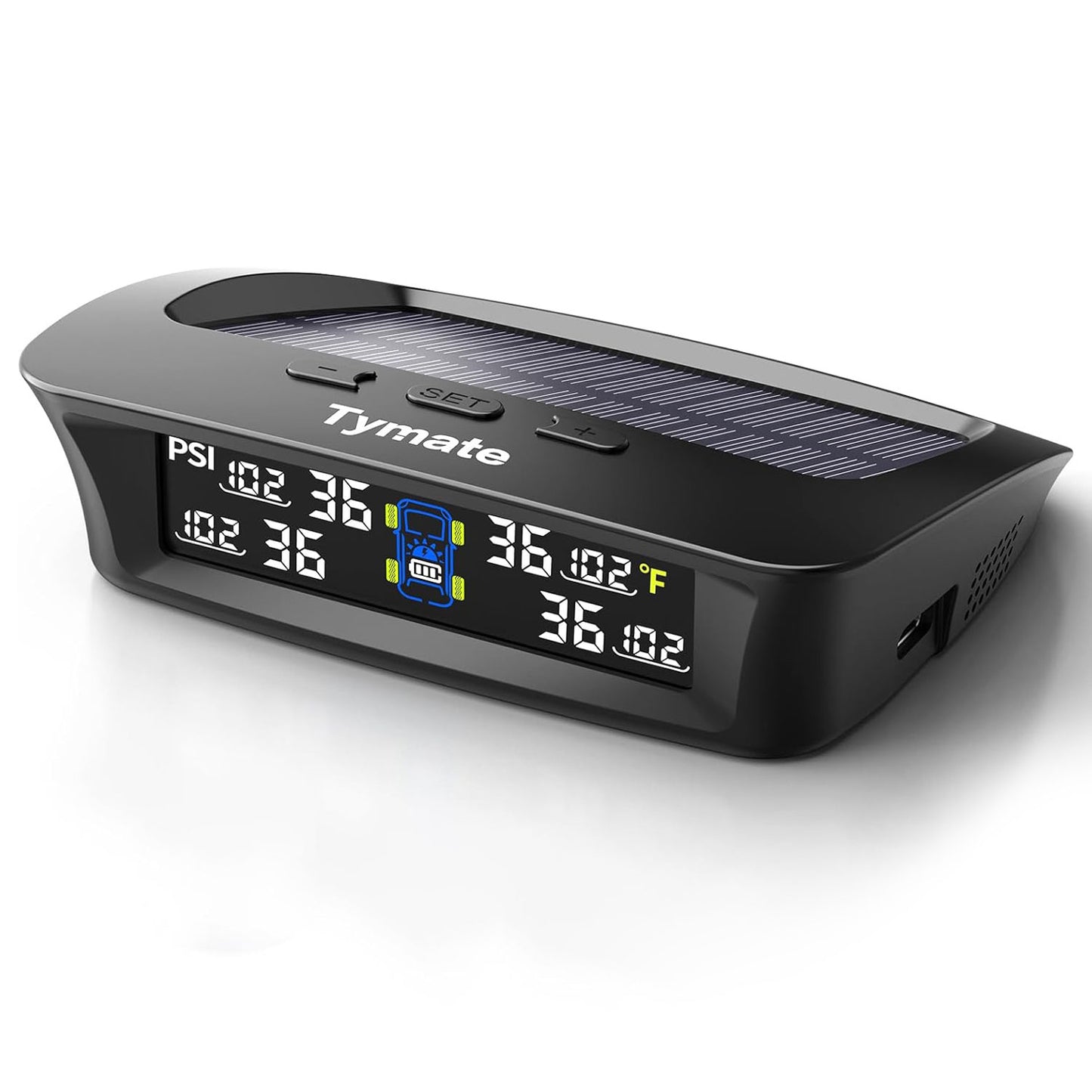 Tymate M12-3 Tire Pressure Monitoring System with Color Display Screen