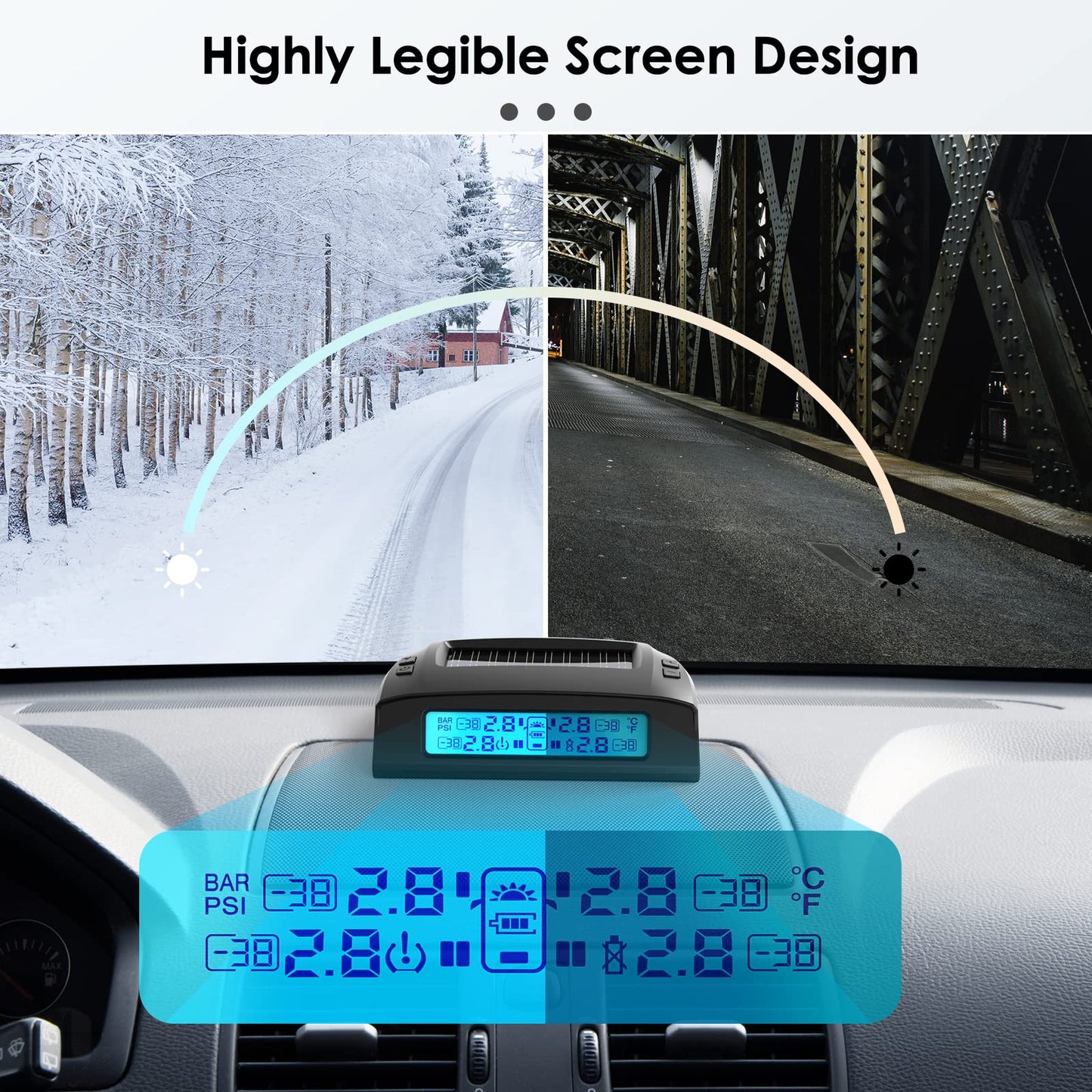 Tymate M7-3 Tire Pressure Monitoring System