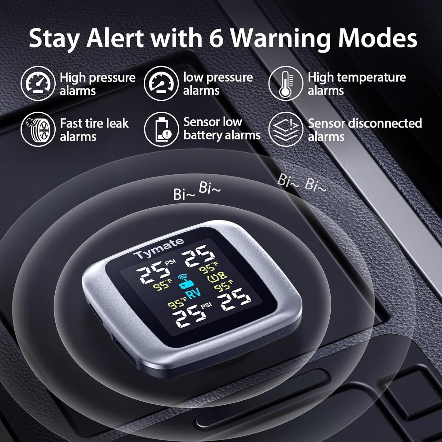 
                  
                    Tymate TM7 Tire Pressure Monitoring System
                  
                