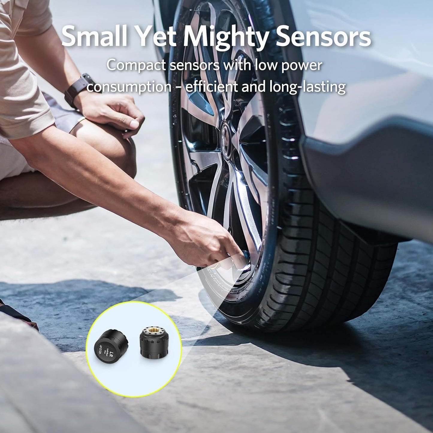 
                  
                    Tymate M12-3 Tire Pressure Monitoring System with Color Display Screen
                  
                