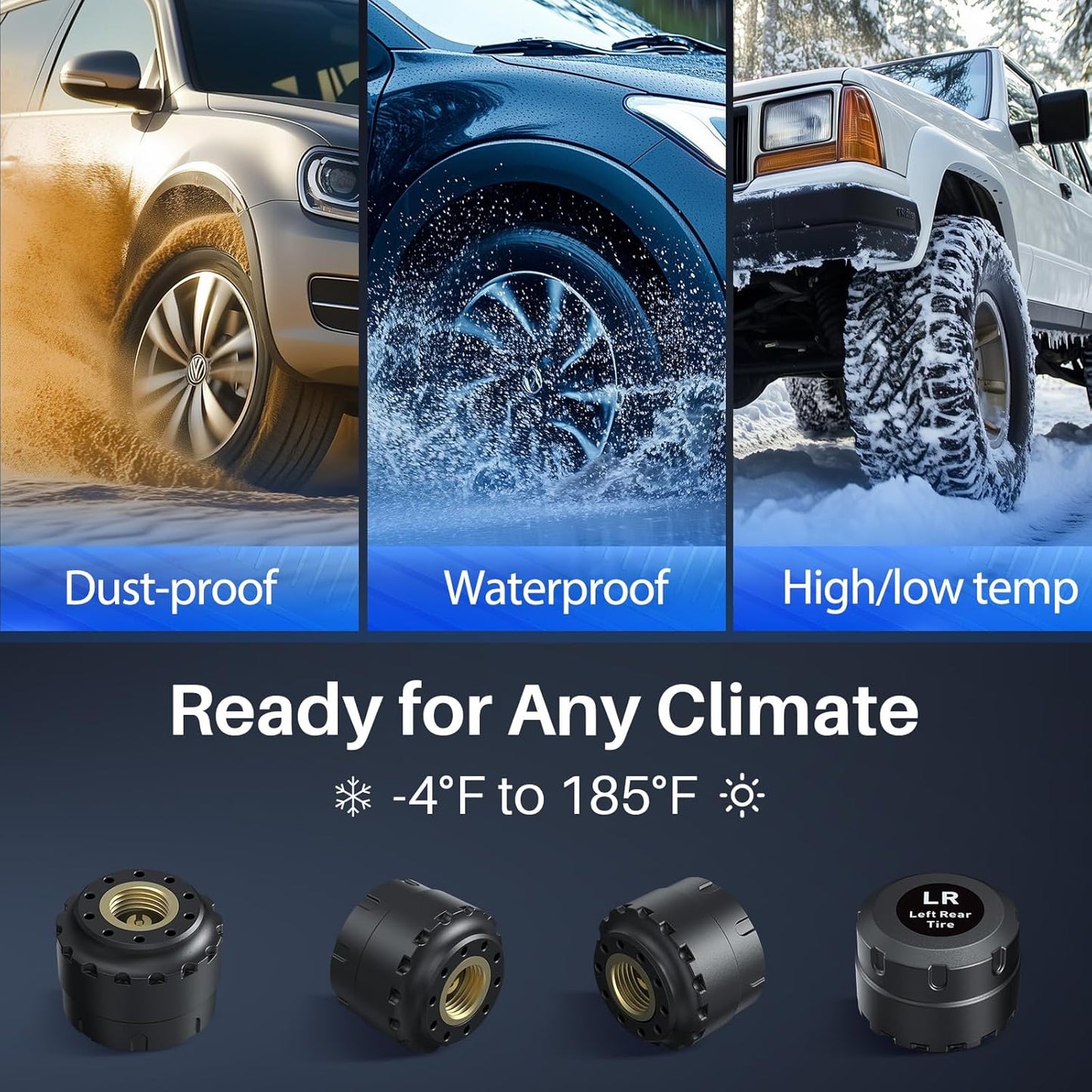 
                  
                    Tymate TM5 Tire Pressure Monitoring System
                  
                