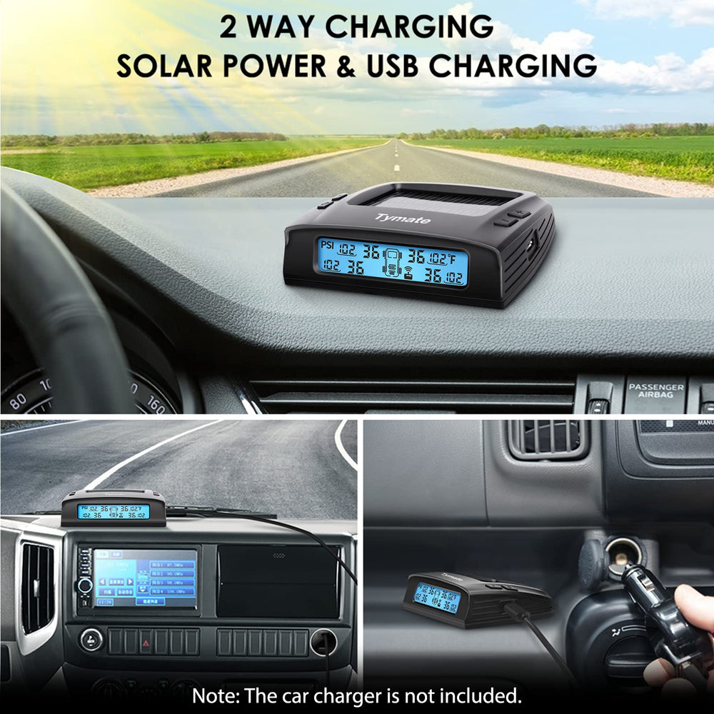 Tymate Tire Pressure Monitoring System with Solar Charge – tymatetpms